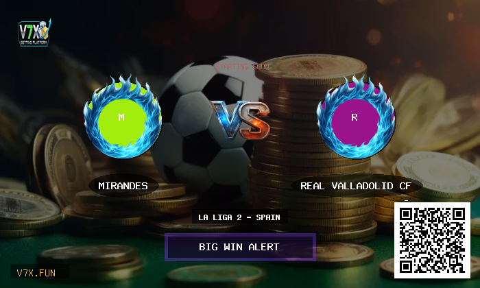 Mirandes vs Real Valladolid CF – Expert Betting Tips & Odds