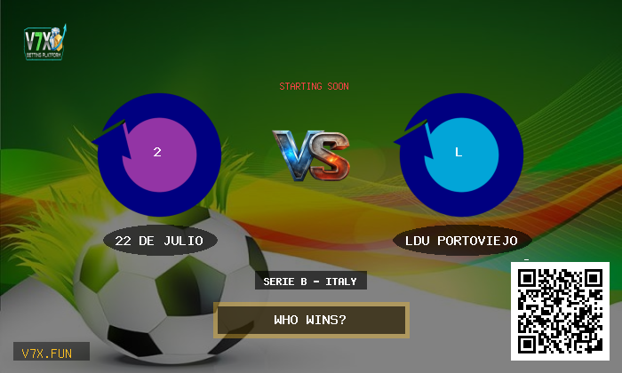 22 de Julio vs LDU Portoviejo Stats, Odds & Winning Tips