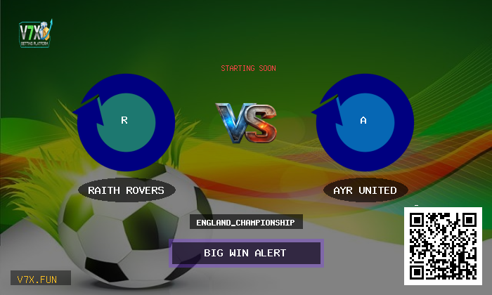 england_championship: Raith Rovers vs Ayr United Prediction