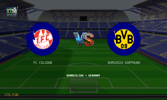 V7X Insights: FC Cologne vs Borussia Dortmund | Bundesliga - Germany