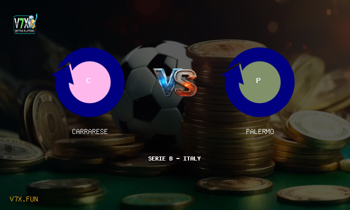 V7X Insights: Carrarese vs Palermo | Serie B - Italy