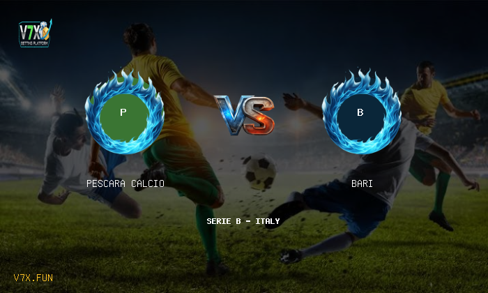 V7X Insights: Pescara Calcio vs Bari | Serie B - Italy