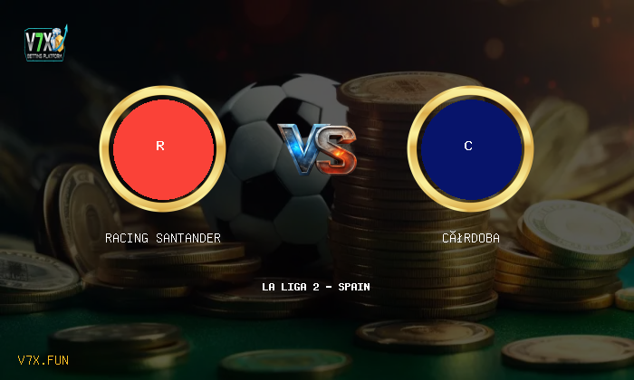 V7X Insights: Racing Santander vs Córdoba | La Liga 2 - Spain