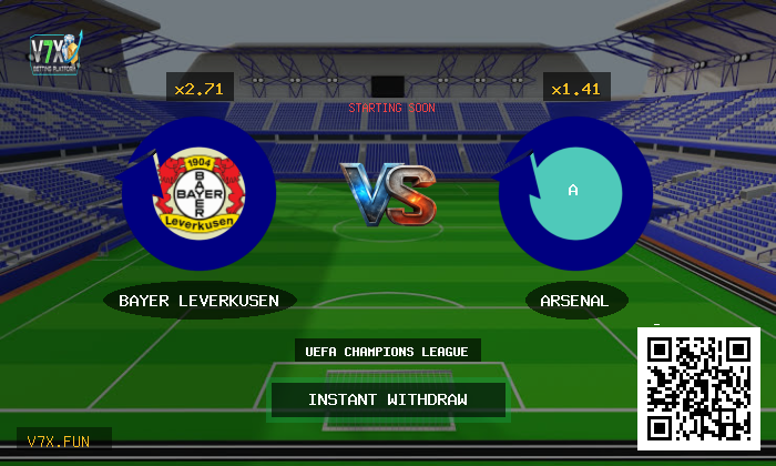 V7X Insights: Bayer Leverkusen vs Arsenal | UEFA Champions League