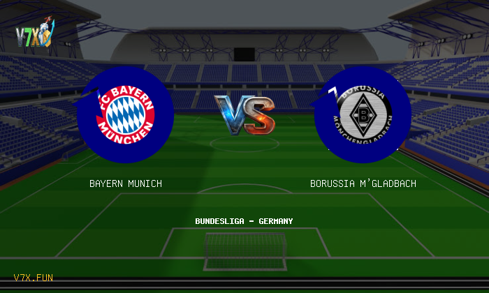 V7X Insights: Bayern Munich vs Borussia M'gladbach | Bundesliga - Germany