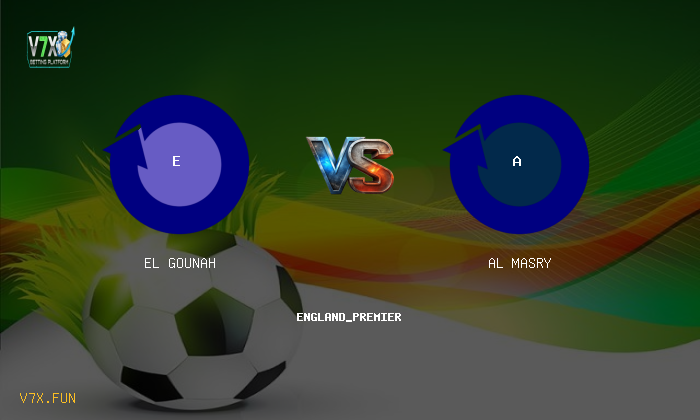 V7X Insights: El Gounah vs Al Masry | england_premier