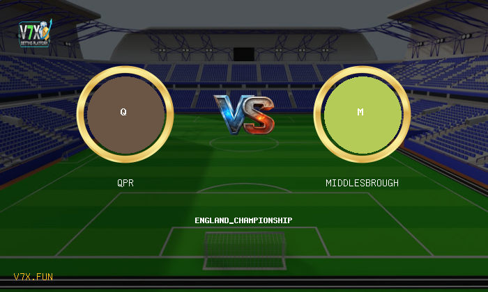 V7X Insights: QPR vs Middlesbrough | england_championship