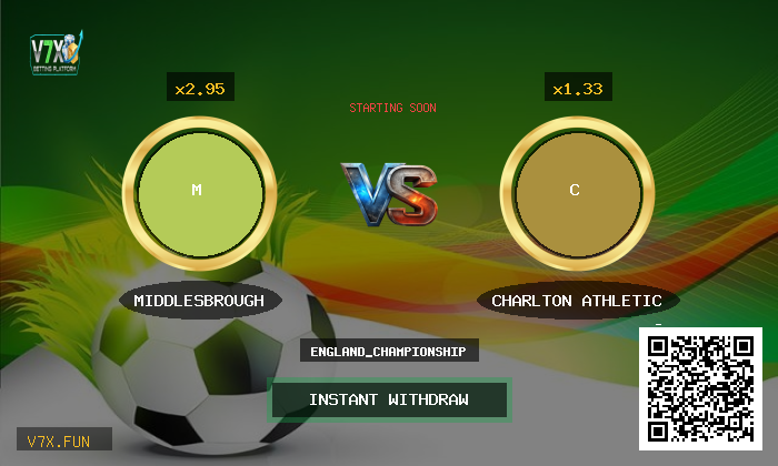 V7X Insights: Middlesbrough vs Charlton Athletic | england_championship