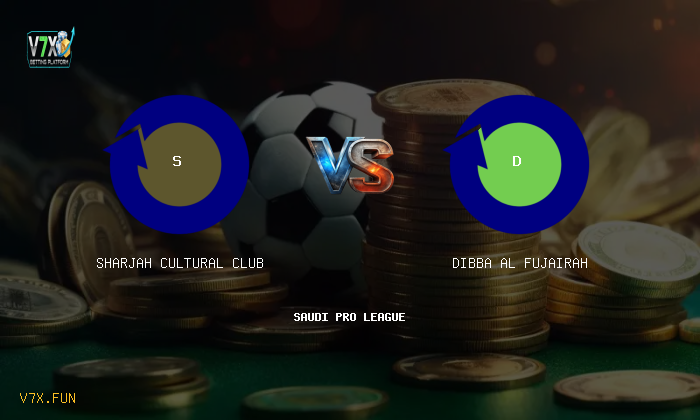 V7X Insights: Sharjah Cultural Club vs Dibba Al Fujairah | Saudi Pro League
