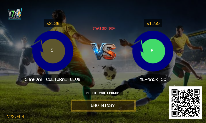 V7X Insights: Sharjah Cultural Club vs Al-Nasr SC | Saudi Pro League