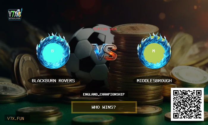 england_championship: Blackburn Rovers vs Middlesbrough Prediction