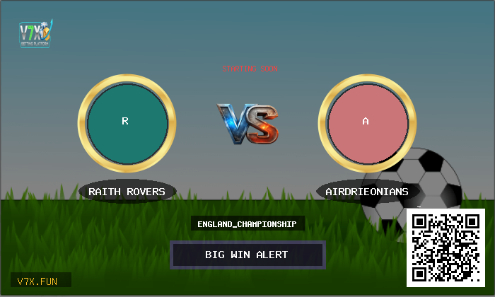 Raith Rovers vs Airdrieonians Stats, Odds & Winning Tips